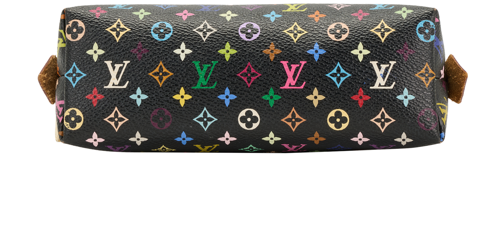 Louis Vuitton Takashi Murakami Cosmetic Pouch, &pound;450, Accessories, Black, Canvas, Top view